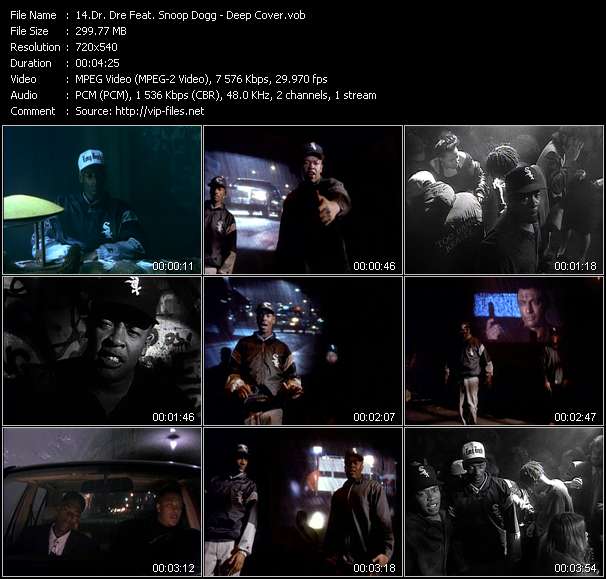 Dr. Dre Feat. Snoop Dogg video ”Deep Cover” from dvd ”Rock America Urban May 1992”