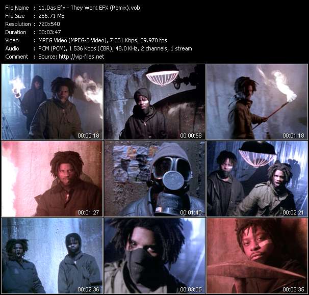 Das Efx video ”They Want EFX (Remix)” from dvd ”Rock America Urban June 1992”