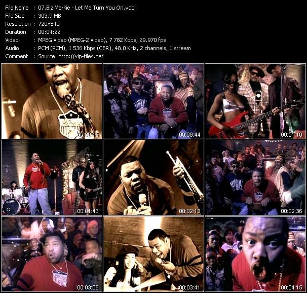 Biz Markie video ”Let Me Turn You On” from dvd ”Rock America Urban June 1993”