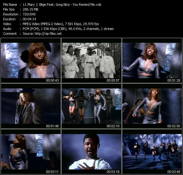 Mary J. Blige Feat. Greg Nice video ”You Remind Me” from dvd ”Rock America Urban July 1992”