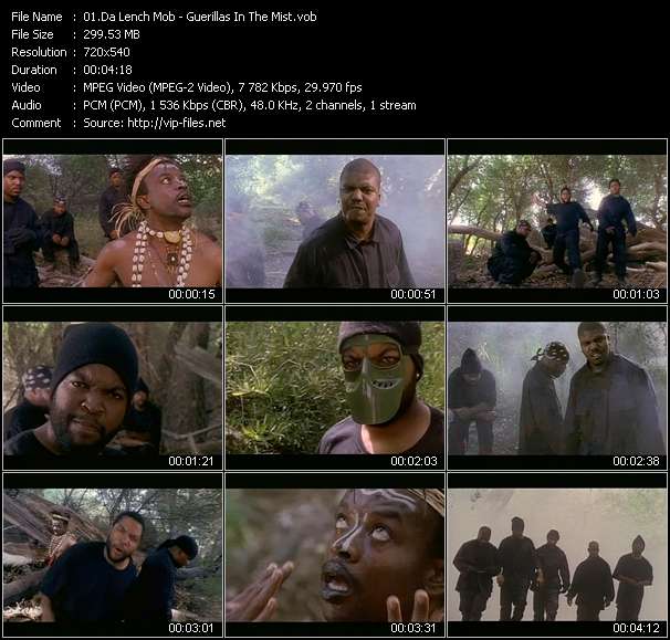 Da Lench Mob video ”Guerillas In The Mist” from dvd ”Rock America Urban November 1992”