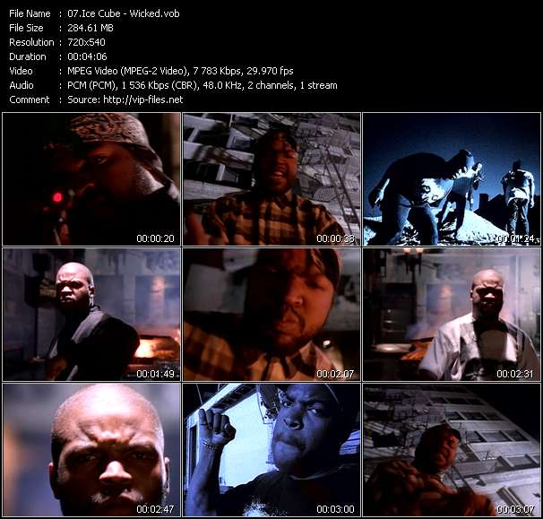 Ice Cube video ”Wicked” from dvd ”Rock America Urban December 1992”