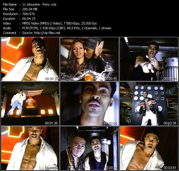 Ginuwine video ”Pony” from dvd ”The Video Pool UK February 1997”