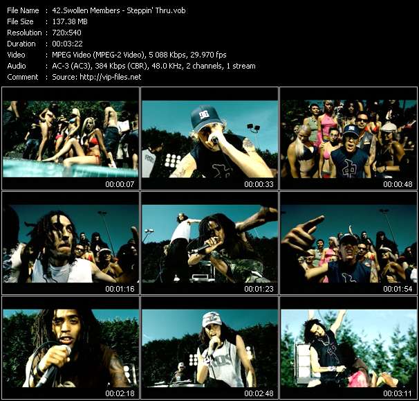 Swollen Members video ”Steppin' Thru” from dvd ”ETV Network Vital Dance 9063 December 2002”