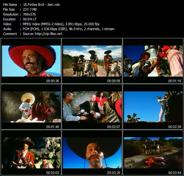 Fettes Brot video ”Jein” from dvd ”MTV 20 Years Of Pop Vol.1 (1990 - 2001)”