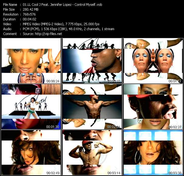 LL Cool J Feat. Jennifer Lopez video ”Control Myself” from dvd ”MixMash Urban March 2006”