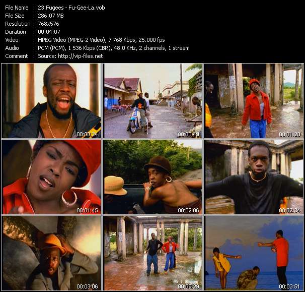 Fugees video ”Fu-Gee-La” from dvd ”MixMash Urban May 2006”