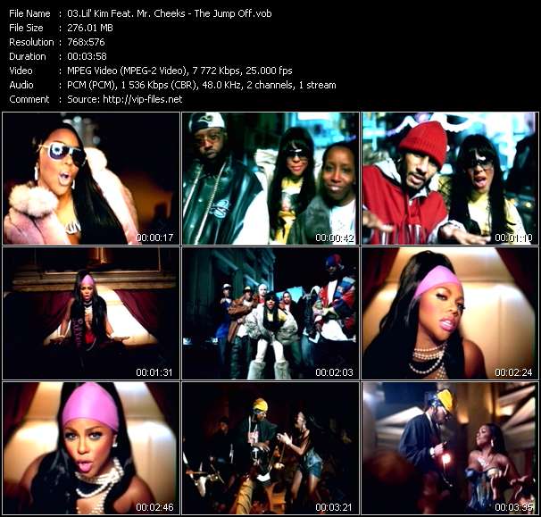 Lil' Kim Feat. Mr. Cheeks video ”The Jump Off” from dvd ”MixMash Urban July 2006”