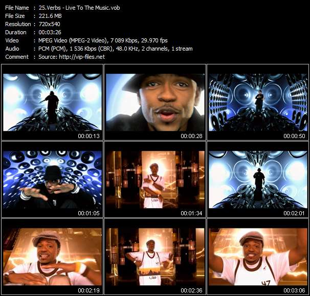 Download Urban Style Music Video: Verbs - Live To The Music 