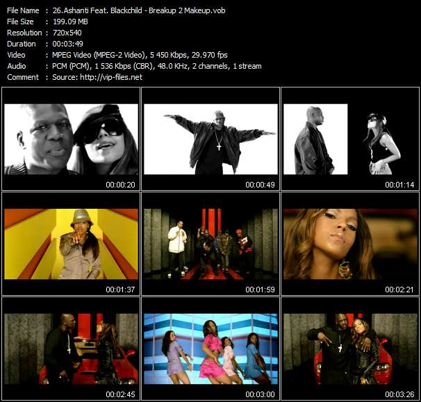 Download Urban Style Music Video: Ashanti Feat. Blackchild - Breakup 2 Makeup 