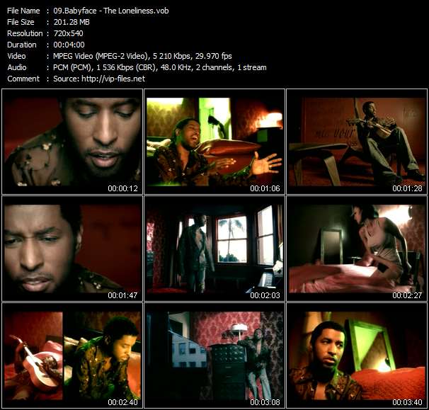 Download Urban Style Music Video: Babyface - The Loneliness 