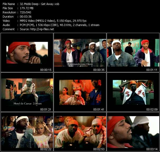 Mobb Deep video ”Get Away” from dvd ”Hot Video June 2002”