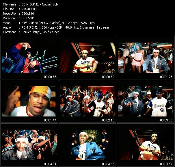 N.O.R.E. video ”Nothin'” from dvd ”Hot Video July 2002”