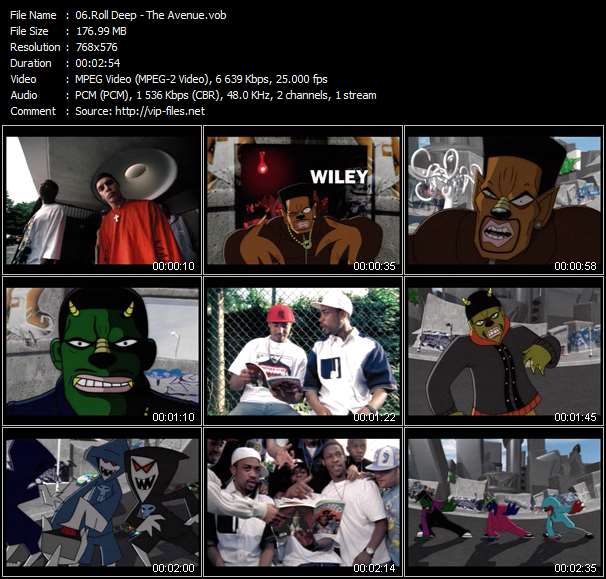 Roll Deep video ”The Avenue” from dvd ”UK Chart Video August 2005”