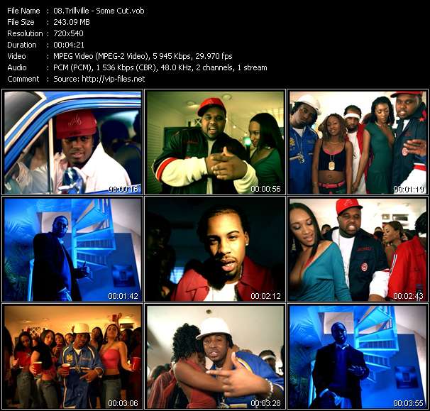 Trillville video ”Some Cut” from dvd ”Urban Video February 2005”