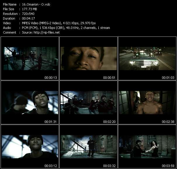 Omarion video ”O” from dvd ”Urban Video February 2005”