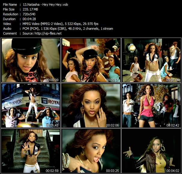 Natasha video ”Hey Hey Hey” from dvd ”Urban Video February 2007”