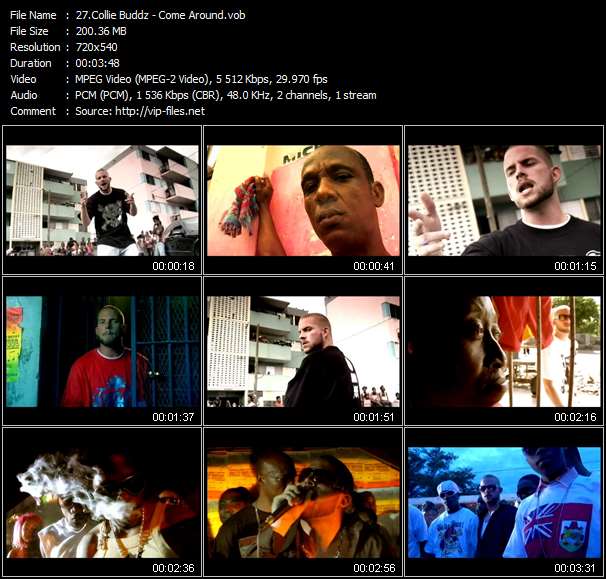 Collie Buddz video ”Come Around” from dvd ”Urban Video February 2007”