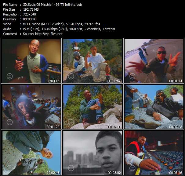 Souls Of Mischief video ”93 'Til Infinity” from dvd ”Urban Video February 2007”