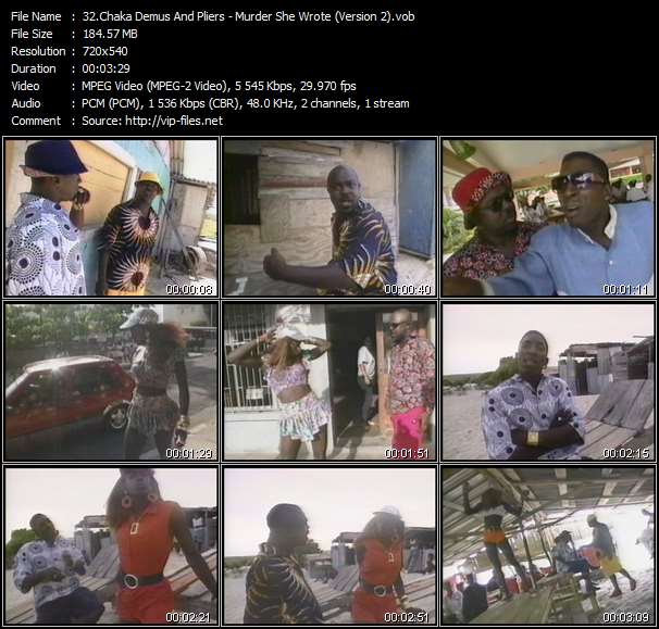 Chaka Demus And Pliers video ”Murder She Wrote (Version 2)” from dvd ”Urban Video February 2007”