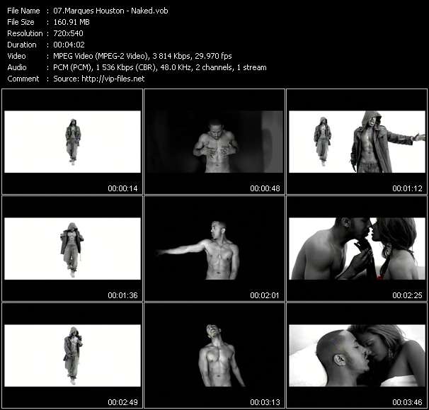 Marques Houston video ”Naked” from dvd ”Urban Video September 2005”