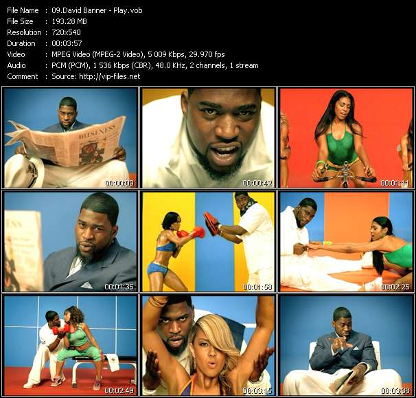 David Banner video ”Play” from dvd ”Urban Video September 2005”