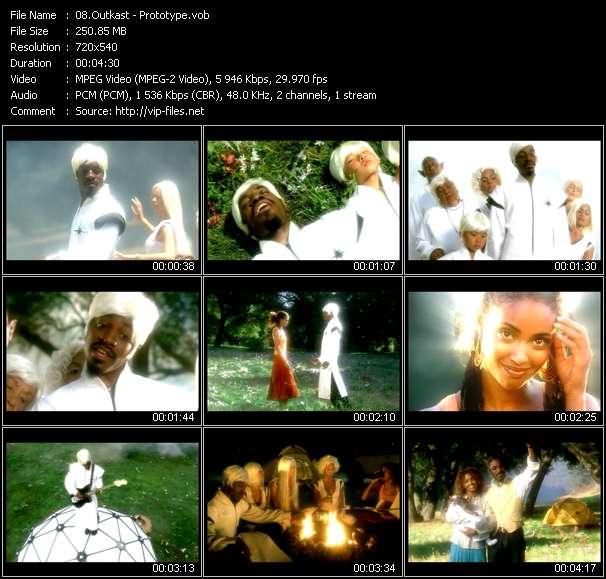 Outkast video ”Prototype” from dvd ”Urban Video November 2004”