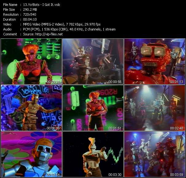 Yo!Bots video ”I Got It” from dvd ”Rock America Dance January 1992”