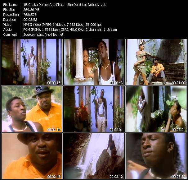 Chaka Demus And Pliers video ”She Don't Let Nobody” from dvd ”The Video Pool UK October 1993”