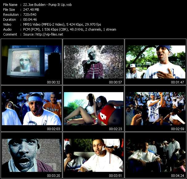 Joe Budden video ”Pump It Up” from dvd ”Hot Video June 2003”