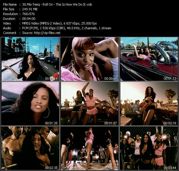 Mis-Teeq video ”Roll On - This Is How We Do It” from dvd ”UK Chart Video June 2002”