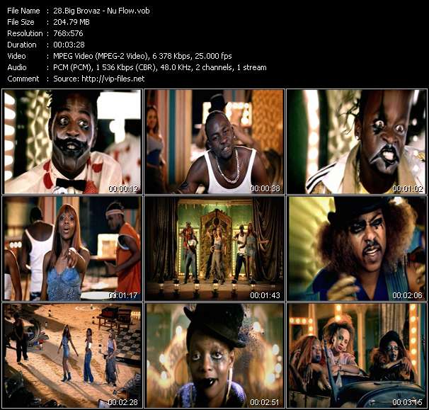 Big Brovaz video ”Nu Flow” from dvd ”UK Chart Video November 2002”