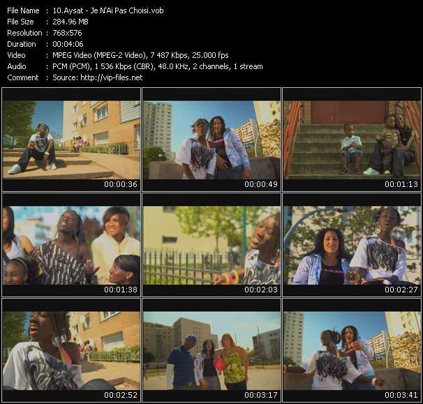 Download Music Video: Aysat - Je N'Ai Pas Choisi 
