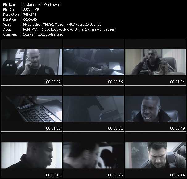 Kennedy video ”Oseille” from dvd ”MixMash Urban March 2009”