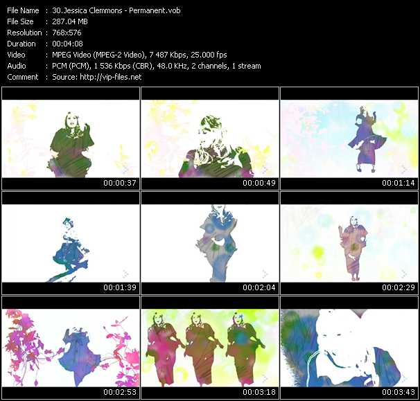 Jessica Clemmons video ”Permanent” from dvd ”MixMash Urban March 2009”