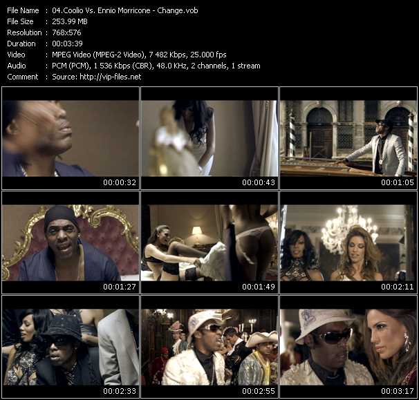 Coolio Vs. Ennio Morricone video ”Change” from dvd ”MixMash Urban May 2009”