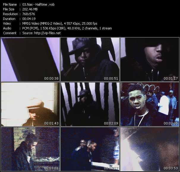 Nas video ”Halftime” from dvd ”Nas Video Anthology Vol.1”