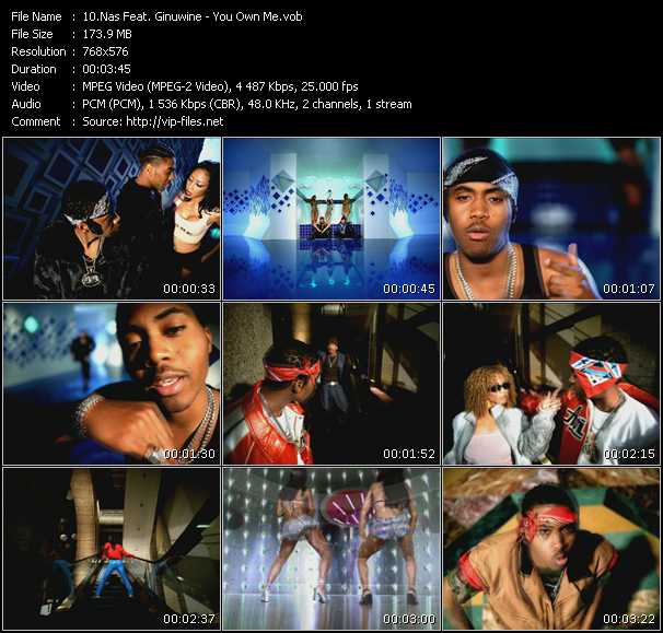 Nas Feat. Ginuwine video ”You Own Me” from dvd ”Nas Video Anthology Vol.1”