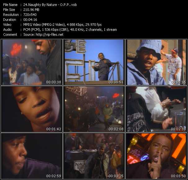 Naughty By Nature video ”O.P.P.” from dvd ”Hot Video Classics Best Of 1991 Vol.1”