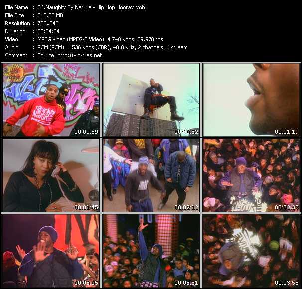 Naughty By Nature video ”Hip Hop Hooray” from dvd ”Hot Video Classics Best Of 1993 Vol.1”