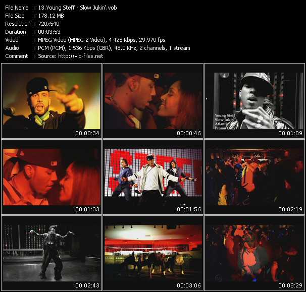 Young Steff video ”Slow Jukin'” from dvd ”Express Video April 2009 Week 1”