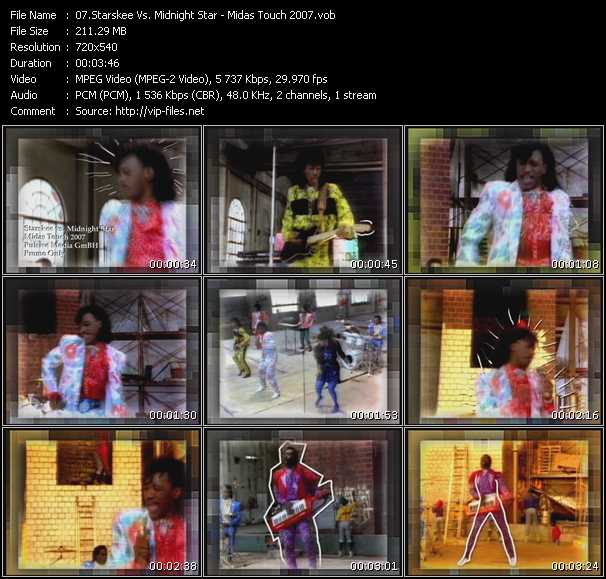 Starskee Vs. Midnight Star video ”Midas Touch 2007” from dvd ”Express Video August 2007 Week 2”