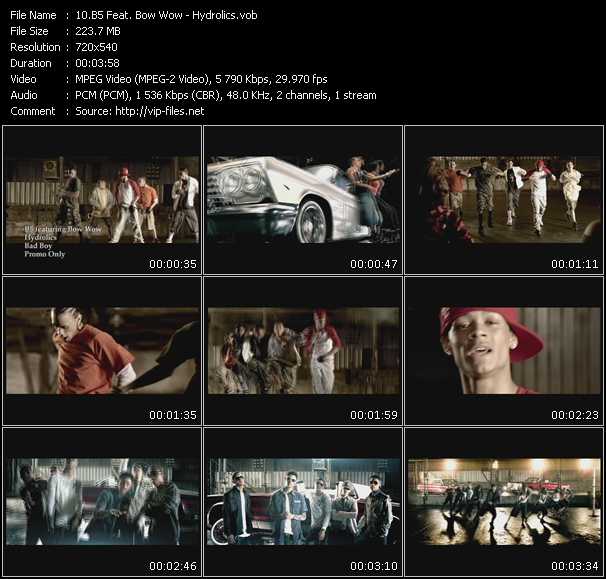 B5 Feat. Bow Wow video ”Hydrolics” from dvd ”Express Video August 2007 Week 2”