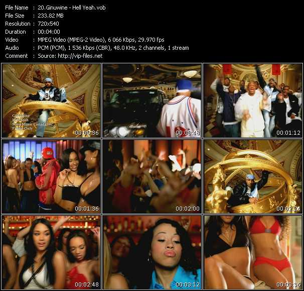 Ginuwine video ”Hell Yeah” from dvd ”Canada Hot Video May 2003”