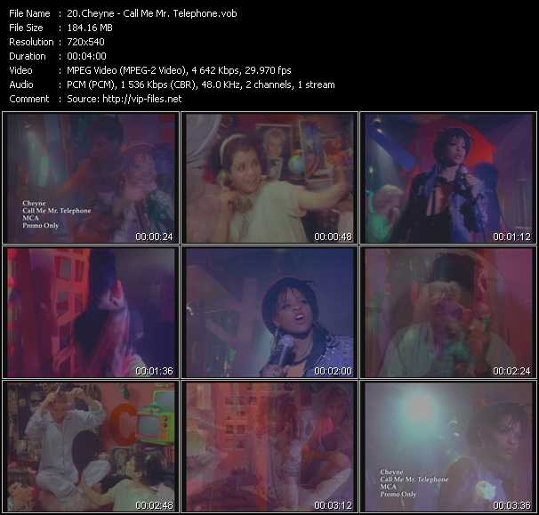 Cheyne video ”Call Me Mr. Telephone” from dvd ”Old Skool Vol.3”