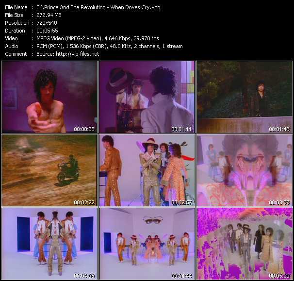 Prince And The Revolution video ”When Doves Cry (Extended Version)” from dvd ”Old Skool Vol.3”