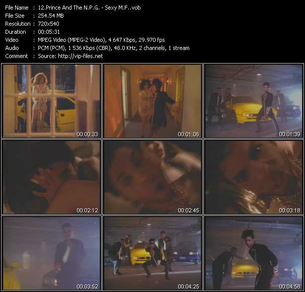 Prince And The New Power Generation video ”Sexy M.F. (Censored MTV Version)” from dvd ”Old Skool Vol.4”