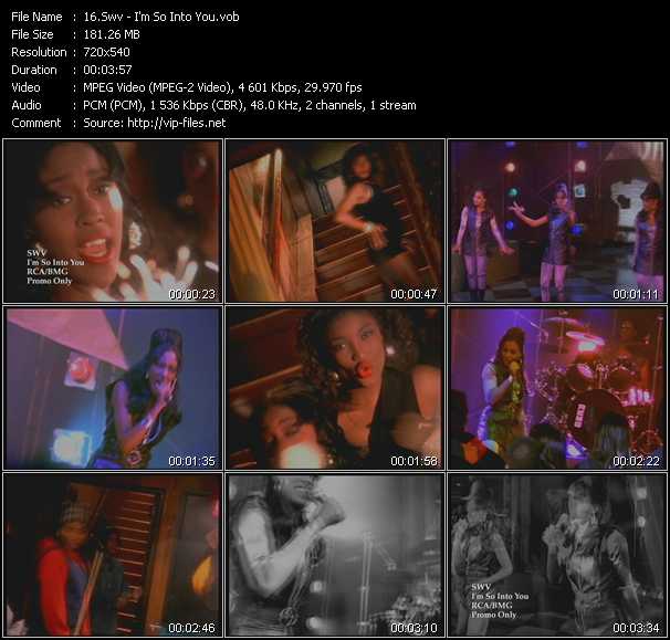 SWV video ”I'm So Into You” from dvd ”Old Skool Vol.4”