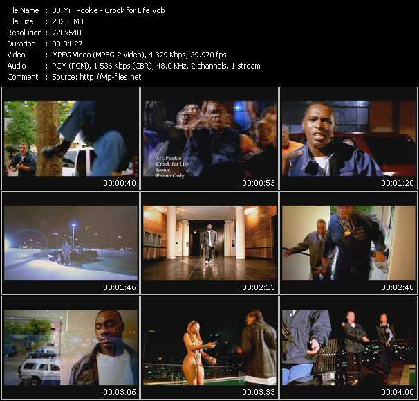 Mr. Pookie video ”Crook For Life” from dvd ”Urban Video April 2009”