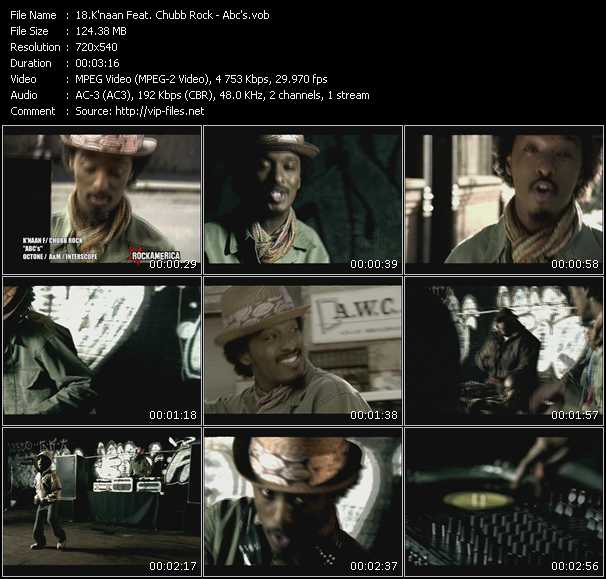K'Naan Feat. Chubb Rock video ”ABC's” from dvd ”Rock America Urban March 2009”